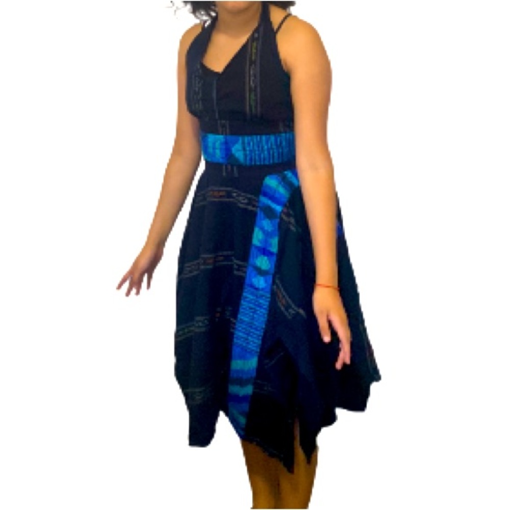 Hand-embroidered Guatemalan güipil